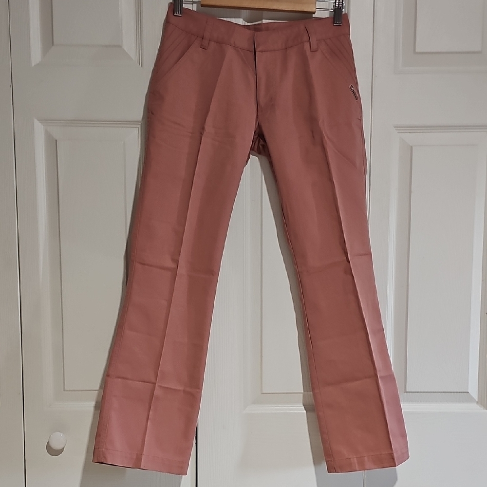 🌸 O'Neill Dusty Rose Straight Leg Pants Casual Surf Style Size 1